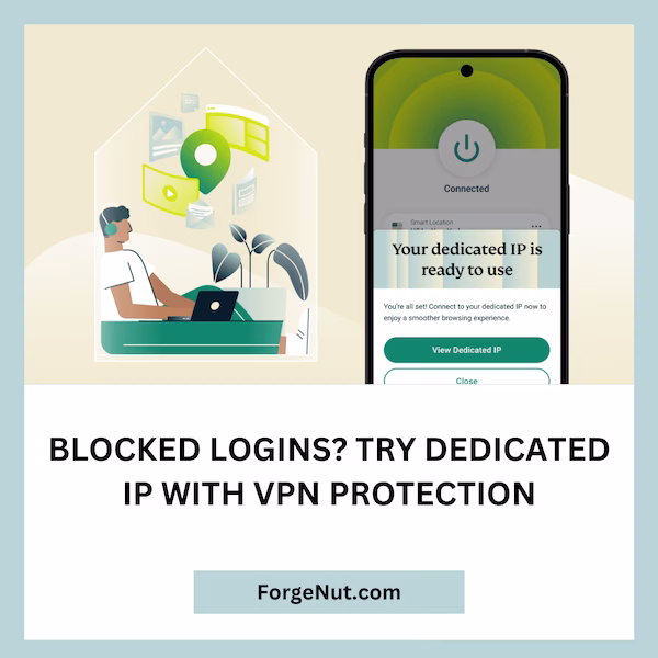 Blocked Logins? Try Dedicated IP with VPN Protection